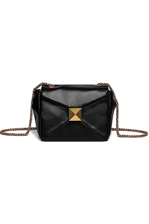 Alessandro Sac bandoulière Pyramide en matériau doux et chaîne délicate 19 cm x 19 cm x 11 cm, , Taille unique