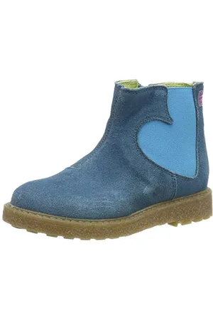 Agatha Ruiz de la Prada Fille 191960 Bottes Classiques, Bleu ((Serraje) Paprika), 25 EU