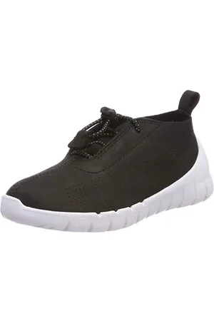 Clarks Garçon Sprint Elite K Sneakers Basses, Noir (Black Nubuck-), 29.5 EU
