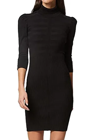 Morgan Robe pull ajustée à col roulé XS