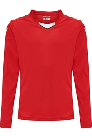 Hummel Hmlcore Xk Poly Jersey L/S T T-Shirt Unisexe pour Enfant, Rouge, 152 EU