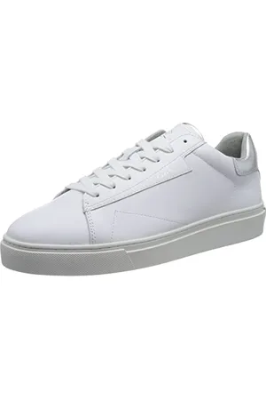 GANT FOOTWEAR Homme MC Julien Basket, White/Silver, 42 EU