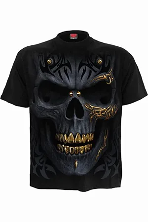 Spiral Black Gold - T-Shirt - - XL