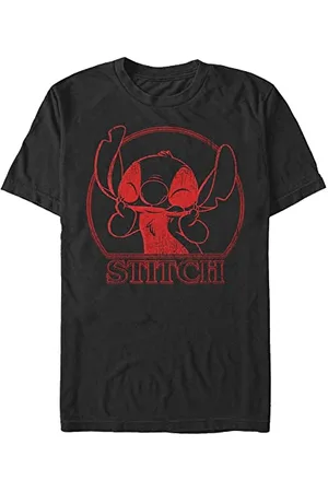 Disney Lilo & Stitch - Stranger Stitch Unisex Crew neck Black M