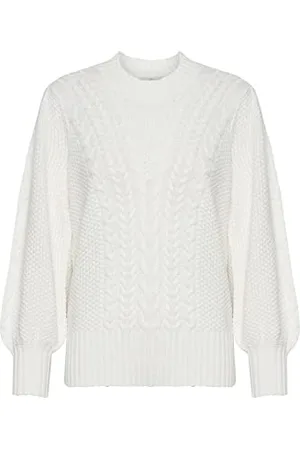 Kaffe Femme 3/4 Sleeve Knit Pullover Sweater, , XS EU