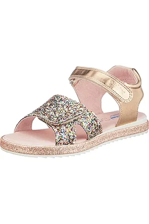 Richter Kinderschuhe Garçon Fille Romea Sandales Bride Cheville, Or (Gold/Salmon 8900), 27 EU