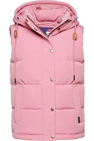 Superdry Chaleco Con Capucha Sweat-Shirt À Capuche Sport, , 38 Femme