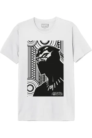 Marvel « Wakanda Forever » MEBLPACTS006 T-Shirt Homme, , Taille XL