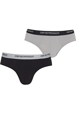 Emporio Armani Homme Essential Core Logoband 2-pack Brief Bikini, , L EU