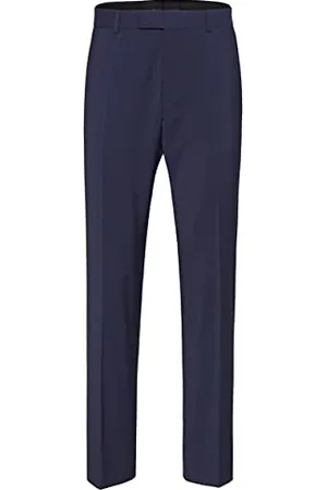 Bugatti 788500-99770 - Pantalon de Costume - Homme - Bleu (Blau 47) - 44