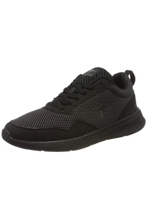 KangaROOS Homme Kl-a Essent Sneakers Basses, Noir (Jet Black/Mono 5500), 41 EU