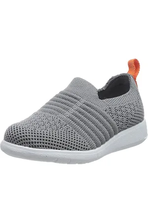 Clarks Garçon Fille Ezera Walk T. Basket, Grey, 20 EU