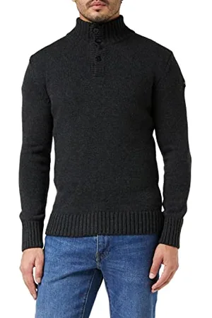 Schott NYC Homme Ploutrider4 Pull Sweater, , L EU
