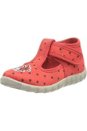 Fischer Fille Mini Chaussons Montants, (Rot 40), 19 EU