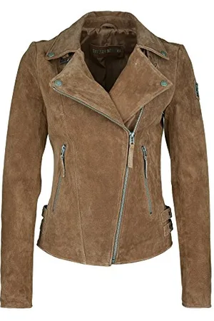 Freaky Nation Taxi Driver-fn Veste en Cuir, , XL Femme