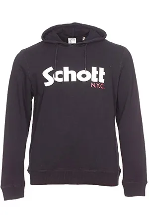 Schott NYC Homme Swhood Sweatshirt, , M EU