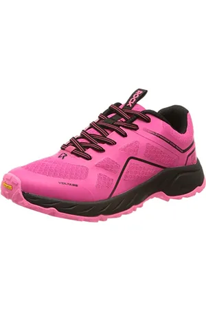 ROCK EXPERIENCE REUF00262 Voltage Hiking Unisex 2133 Knockout Pink + 0208 Caviar EU 38