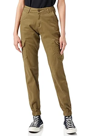 Urban classics Femme de Jogging Cargo Taille Haute pour Femme Pantalons, , L EU