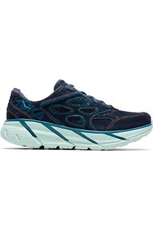 Hoka One One ONE ONE Clifton L Embroidery, Chaussures de randonnée Unisexe-Adultes, Outer Space/Blue Coral, 40 EU