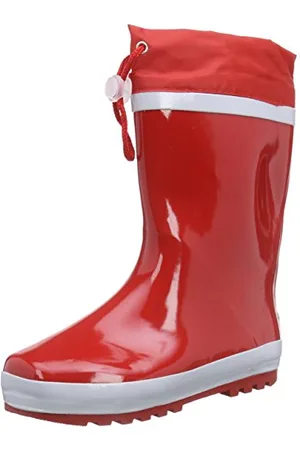 Playshoes Bottes En Caoutchouc Doublées Bottes de pluie Mixte Enfant, , 32/33 EU