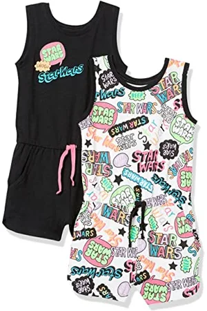 Amazon Disney | Marvel | | Frozen | Princess Combinaison sans Manche en Maille Fille, Lot de 2, , 11-12 ans