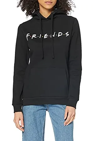Friends Titles Sweat-Shirt À Capuche, , 38 (Taille Fabricant: Small) Femme