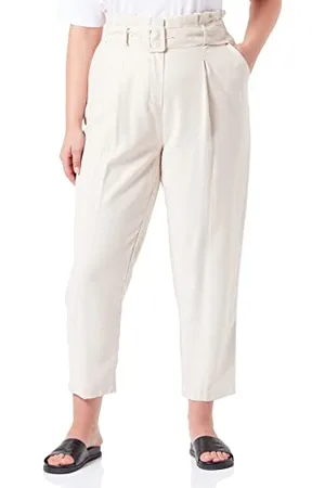 New Look Iris Utility Paperbag Pantalon, , 44 (Taille Fabricant Femme