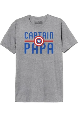 Marvel « Captain America Hero Rogers » MEMARCOTS315 T-Shirt Homme, , Taille L