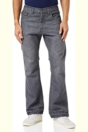 Raw Indigo Ltd A42 Jean Bootcut, Gris , W34/L30 (Taille du fabricant: 34S) Homme