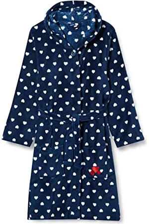 Playshoes Mixte Enfant Polaire Peignoir À Capuche, , 146-152 EU