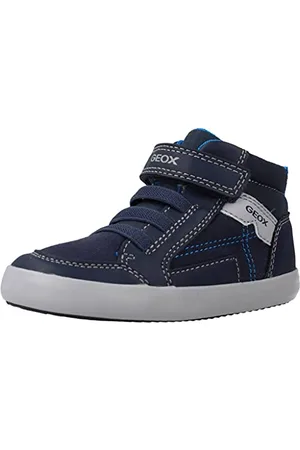 Geox Bébé Garçon B Gisli Boy A Sneakers, Navy/Sky, 20 EU