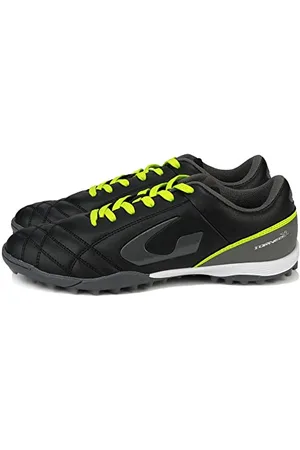 GEMS Mixte Scarpa TORNEO X Sneaker, Noir/Anthracite/Jaune, 44 EU