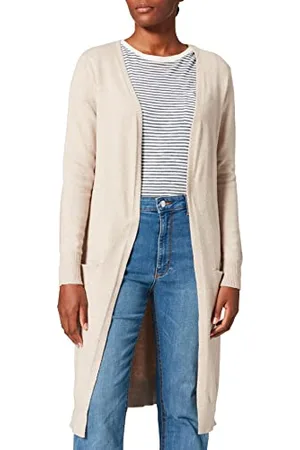 JACQUELINE DE YONG NOS Jdymarco L/s Long Cardigan KNT Noos Gilet, , 44 (Taille Fabricant: X-Large) Femme