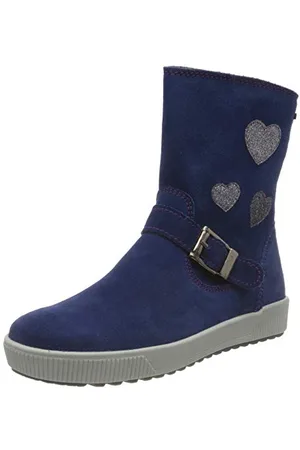 Richter Kinderschuhe Mathea 4371-8111 Botte mi-Mollet, 6821nautical/eggplant, 25 EU
