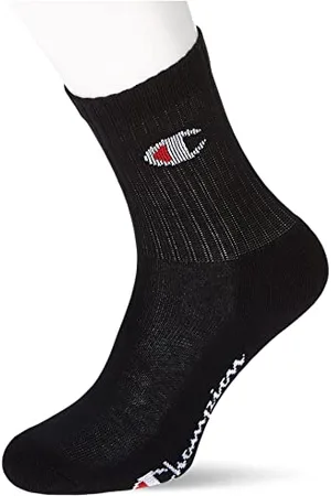 Champion Mixte Enfant Socks Basics 6pk Crew Protège-Bas & Socquettes, , 31-34 EU