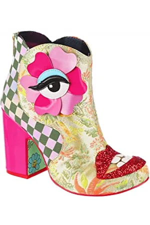 Chaussures à Talons Hauts Irregular Choice - Motif Paresseux Et Rivière - Couleur Verte - Pointures 3 à 9