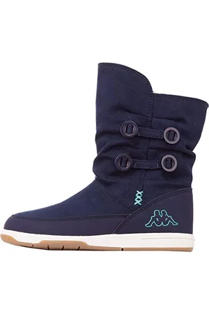Kappa Cream Botines, Bleu (Navy/Mint 6737), 28 EU