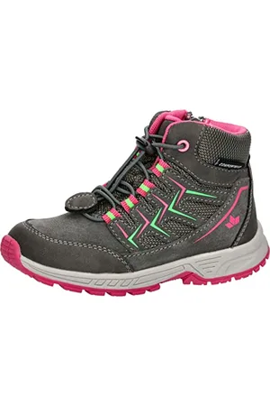 LICO Mani High Botte de Neige, Anthracite, Rose, 31 EU