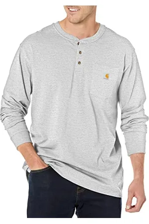 Carhartt Workwear Long Sleeve Henley Pocket T-Shirt Utilitaire de Travail, , XX-Large Homme