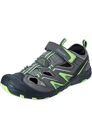 Kappa Reminder T Basket, Gris/Vert, 37 EU