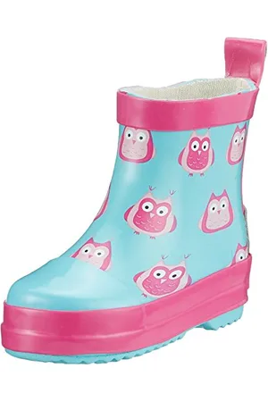 Playshoes Bottes En Caoutchouc Basses Bottes de pluie Mixte Enfant, , 21 EU