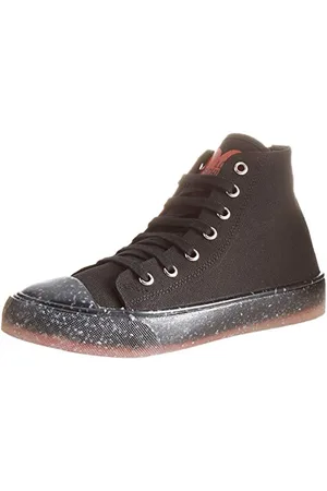 Moschino Femme High Sneakers Recycle Chaussure de Piste d