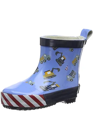 Playshoes Bottes En Caoutchouc Basses Chaussures Rampantes Mixte Enfant, , 16/17 EU