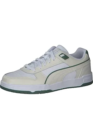 PUMA Unisex Rbd Game Low Baskets, White Vapor Gray Vine Gold, 36 EU