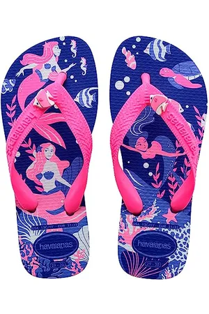 Havaianas Tongs fantaisie unisexe pour enfant, bleu marine, 27/28