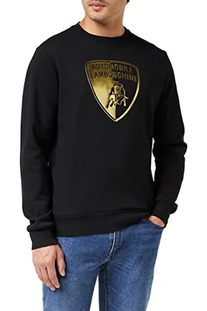 AUTOMOBILI LAMBORGHINI Automobili Felpa Slashed Logo Sweater, , M Homme