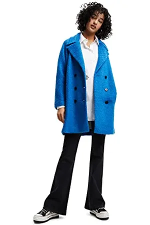 Desigual Chaq_London 5157 Directoire Blue Surcouche, , XL Femme