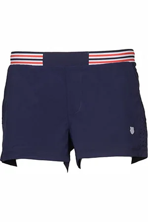 K-Swiss 191910400 Pantalon Court de Tennis, Femme XS