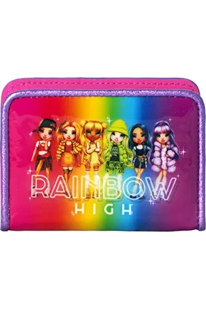 FRANCO COSIMO PANINI Franco Panini. Portefeuille Rainbow High avec Bouton pour Fille 11 x 7,5 cm, , , Taglia Unica, Décontracté