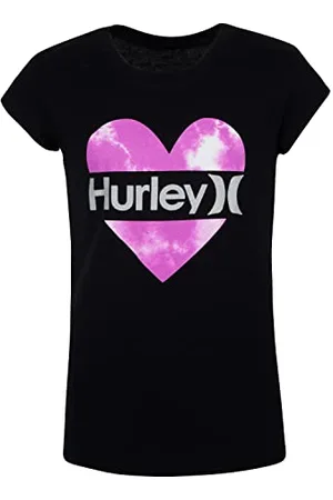 Hurley Hrlg Split Heart Tee T-Shirt, , 4 años Fille